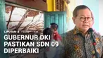 Akibat tulang bangunan termakan usia, gedung SDN Kebayoran Lama Selatan 09, Jakarta Selatan, ambruk. Gubernur DKI Jakarta Pramono Anung memastikan perbaikan segera dilakukan.