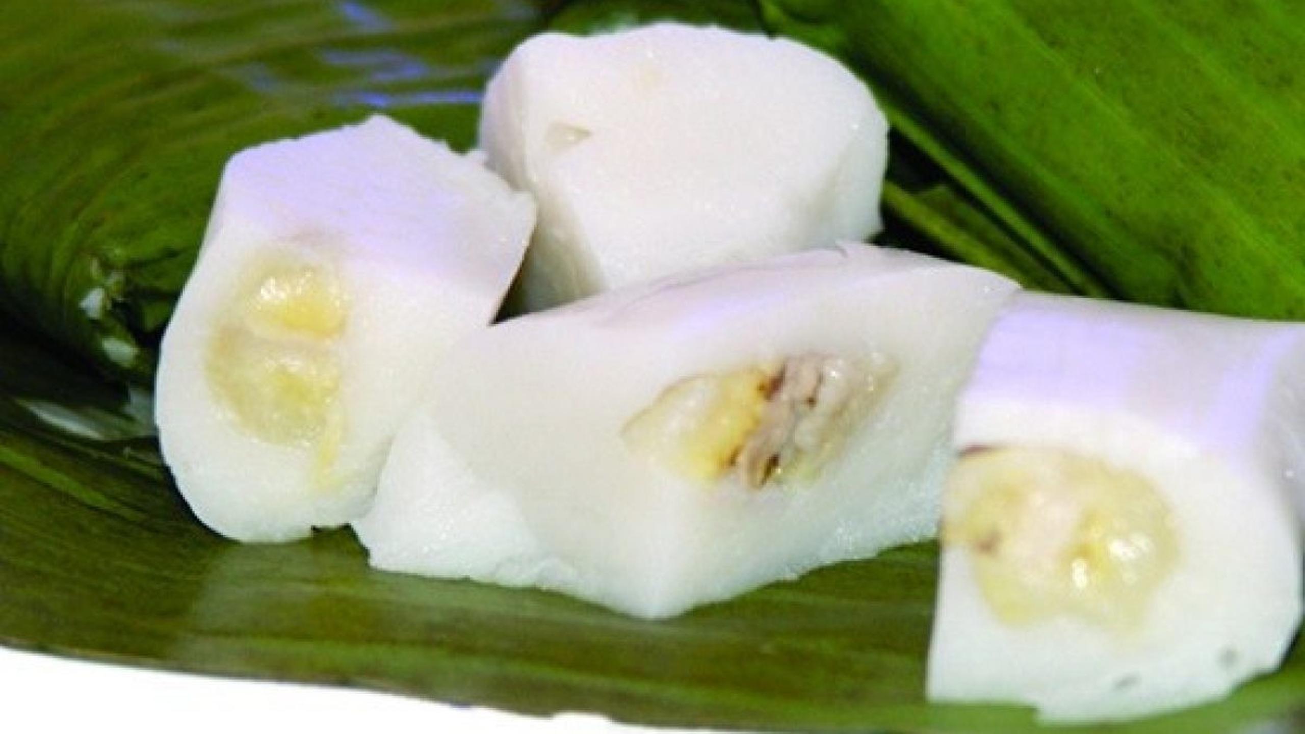 Bahan-bahan untuk membuat kue nagasari yang lezat