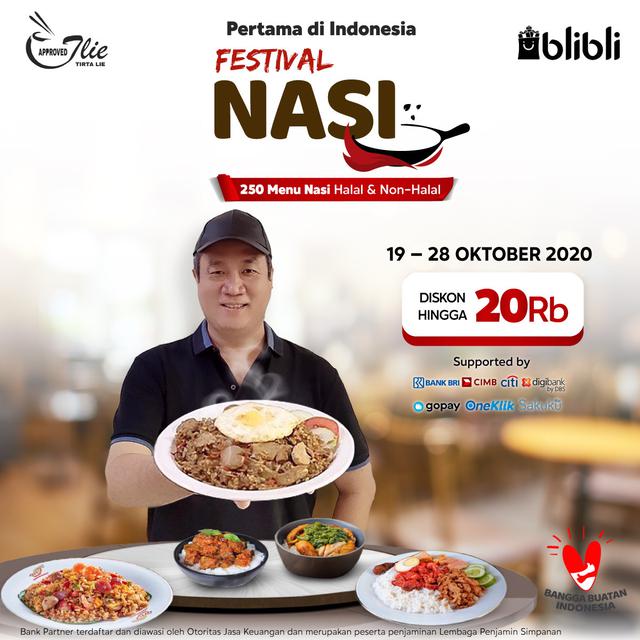 Festival Nasi Online Blible X Tirta Lie