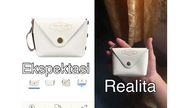 6 Momen Apes Belanja di Online Shop Tak Sesuai Ukuran, Barang Lebih Kecil