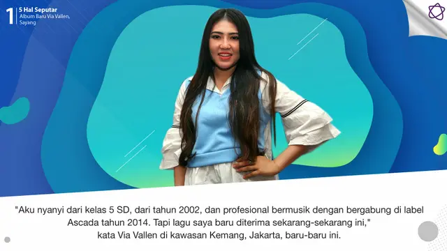 [Bintang] 5 Hal Seputar Album Baru Via Vallen, Sayang