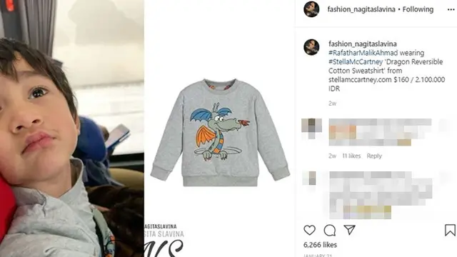 7 Fashion Rafathar Anak Raffi Ahmad dan Nagita Slavina, Harganya Fantastis