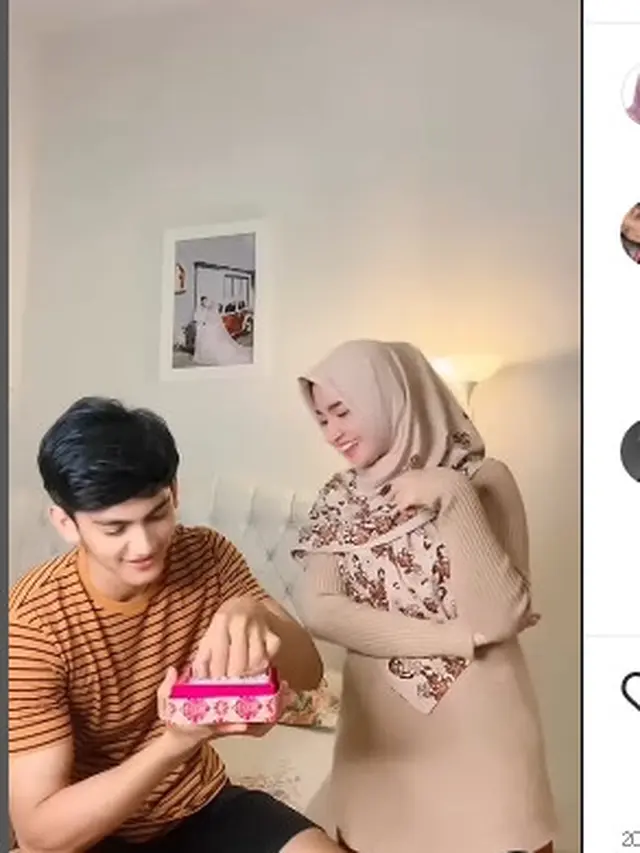 Vicky Kalea dan Alliza Putri umumkan kabar kehamilan (Foto: INstagram alliza_pq)