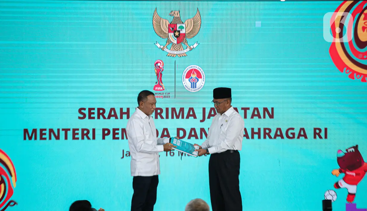 Muhadjir Effendy ditunjuk sebagai pelaksana tugas (Plt) Menpora setelah Presiden Joko Widodo mengambulkan pengunduruan diri Zainudin Amali. (Liputan6.com/Faizal Fanani)