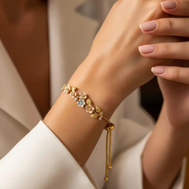 Gelang Emas Serut Ringan Harga Rp2 Jutaan
