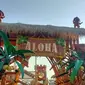 Aloha Playground yang terletak di Jl. Laksamana Yos Sudarso, Dadap, Kec. Kosambi, Tangerang. Aloha Playground adalah tempat bermain yang luas dengan desain yang terinspirasi oleh gaya Hawaii. (dok. Liputan6.com/Farel Gerald)