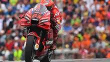 Francesco Bagnaia saat beraksi di MotoGP Austria (AFP)