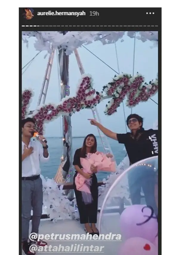 8 Momen Pesta Ulang Tahun Aurel Hermansyah, Dihadiri Orang Tersayang