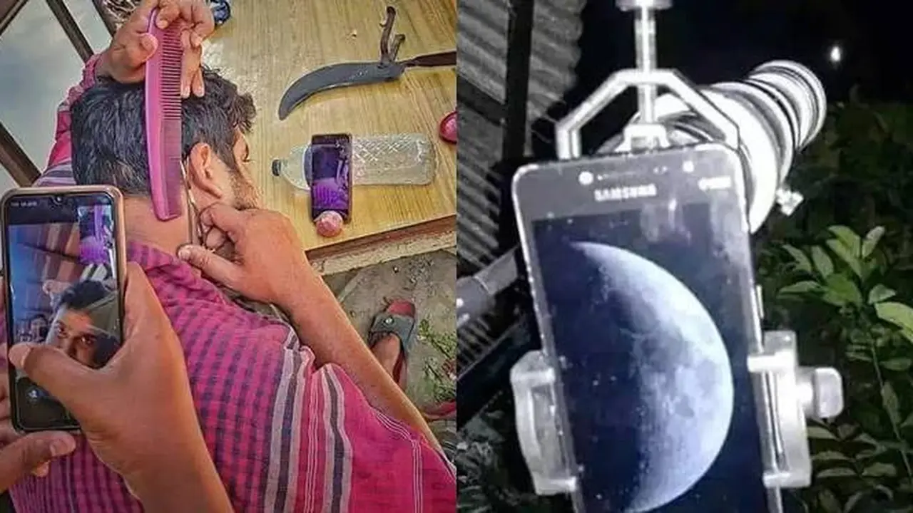 8 Potret Cara Nyeleneh Orang Gunakan Kamera Ponsel Ini Kreatif