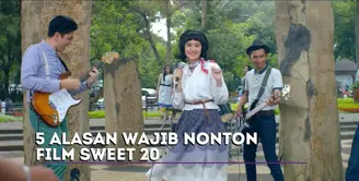 Tatjana Saphira mengungkapkan lima alasan menarik dari film Sweet 20.