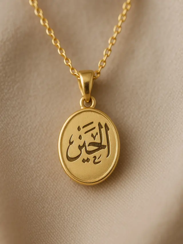 Model Kalung Emas Islami untuk Ibu-ibu 50 Tahun (Foto: ChatGPT)