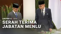 Serah Terima Jabatan Menlu