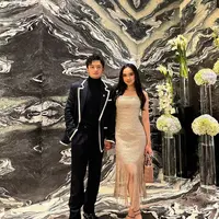 Lyodra dan Randy Martin tampil mewah di setiap gaya. (credit:instagram.com/randymartinnn)
