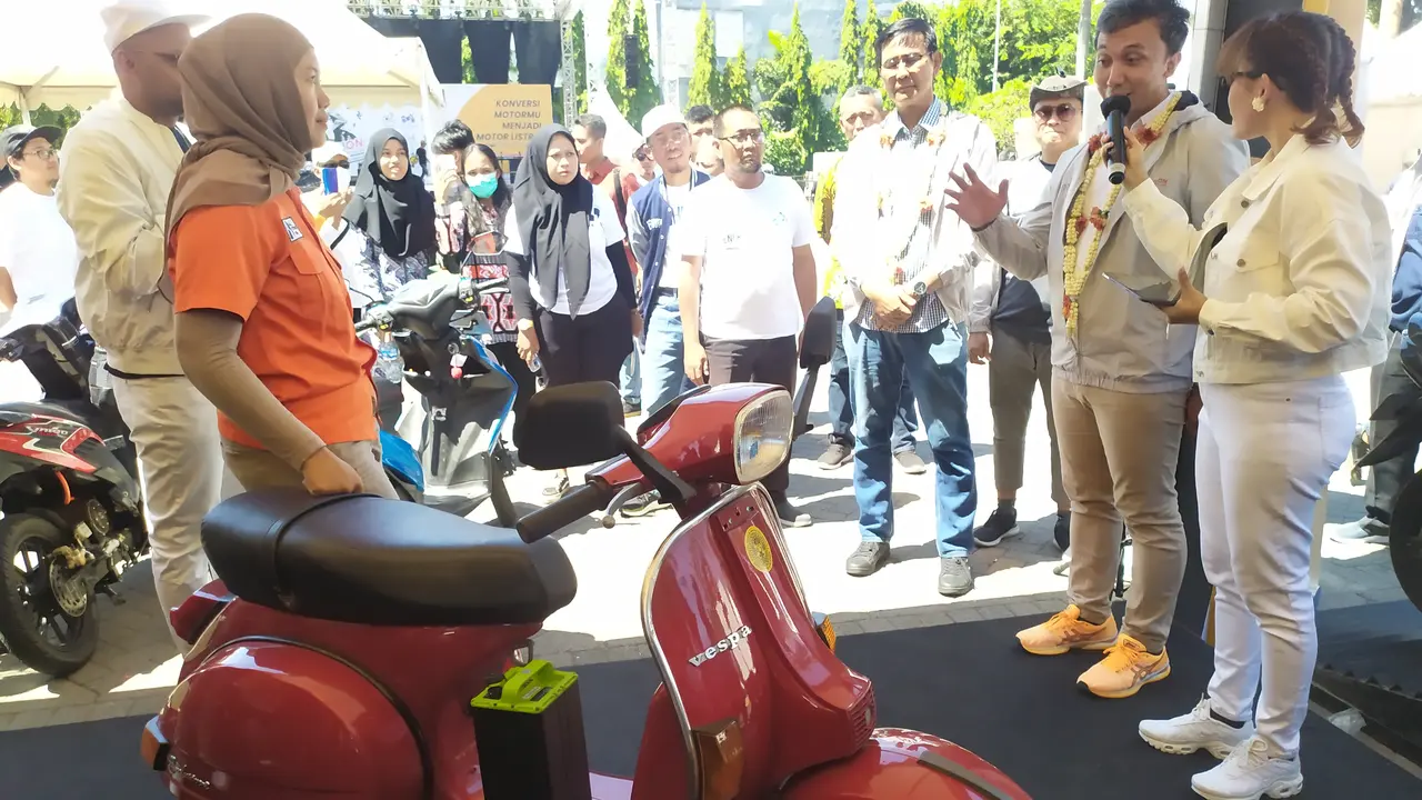 Target kuota 50 ribu unit motor konversi listrik