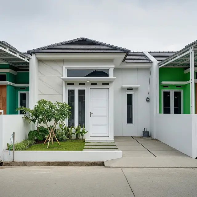 9 Model Rumah 8x10 Sederhana 2025 dengan Konsep Low Budget