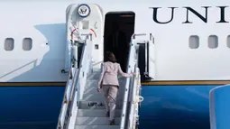 Sebelum ke Jakarta, Harris telah  mengadakan kunjungan kenegaraan ke Singapura, Vietnam, Thailand, dan Filipina. Ia juga pernah mengunjungi Jepang dan Korea Selatan. (Yasuyoshi Chiba/Pool Photo via AP)