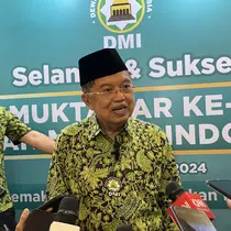 Ketua Umum Dewan Masjid Indonesia (DMI) Jusuf Kalla. (Liputan6.com/Ady Anugrahai).