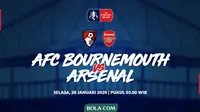 Piala FA - AFC Bournemouth Vs Arsenal (Bola.com/Adreanus Titus)