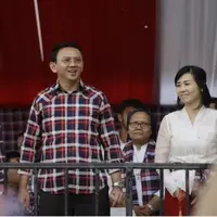 Momen romantis Ahok-Veronica yang kini tinggal kenangan (instagram/@basukibtp)