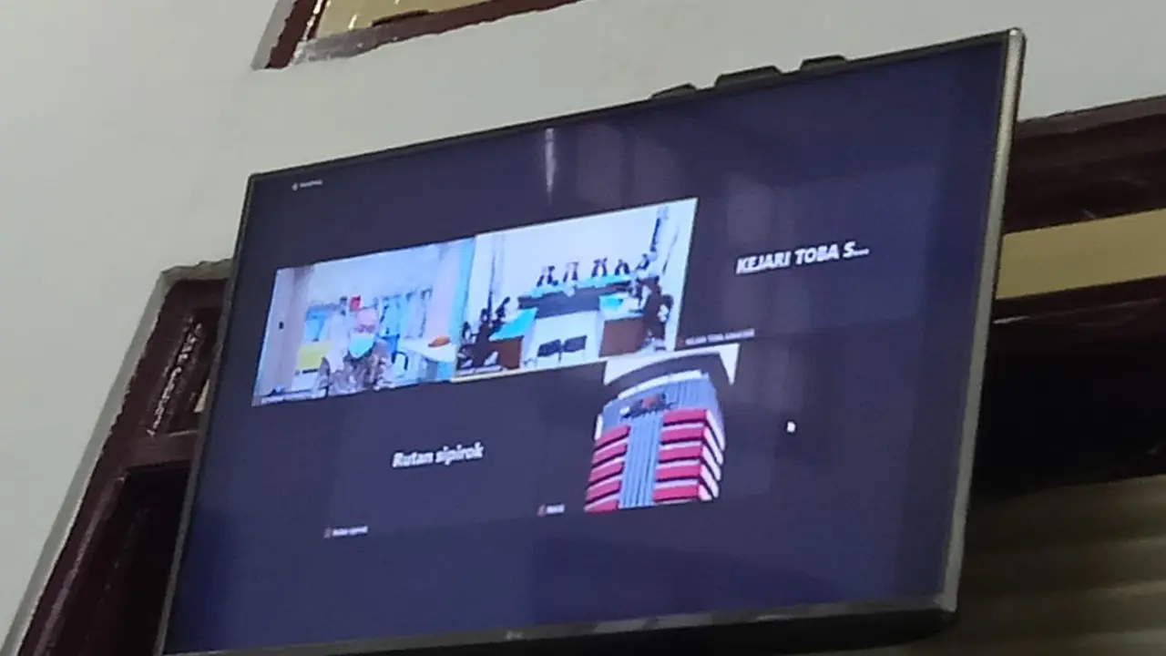 Sidang Virtual di PN Medan