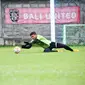 Penjaga gawang muda Bali United Mochamad Dicky Indrayana (Dewi Divianta)