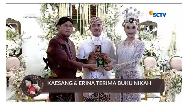 13 Momen Akad Nikah Kaesang Pangarep dan Erina Gudono, Penuh Haru Bahagia