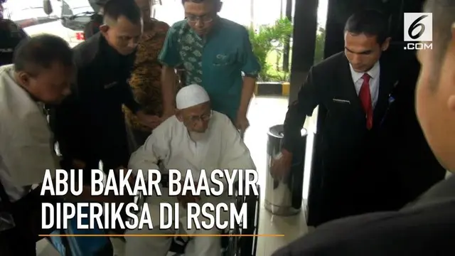 Tim pengacara meminta terpidana kasus terorisme Ustad Abu Bakar Ba'asyir, menjalani tahanan rumah karena kondisinya yang sudah tua dan sakit-sakitan