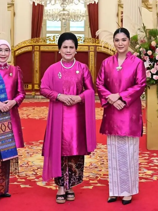 Franka Makarim Hadir di Istana Negara untuk Terakhirnya Kalinya Menjabat Sebagai Istri Mendikbudristek. [@frankamakarim]