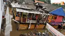 Pada saat terbakar, pemilik rumah sedang mengungsi di Rumah Sakit Hermina, Jatinegara (Liputan6.com/Johan Tallo). 