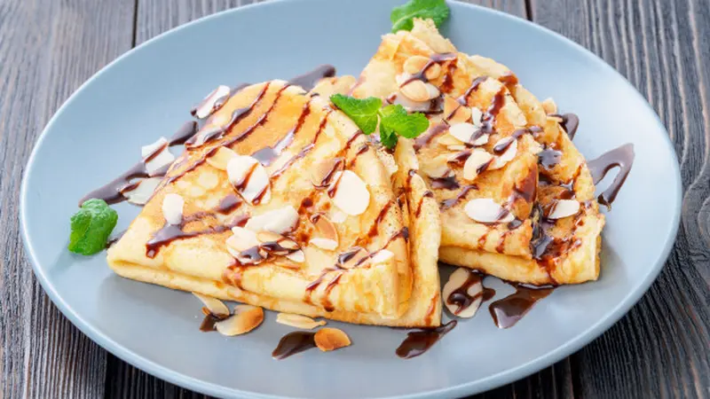 Crepes Pisang Keju Coklat