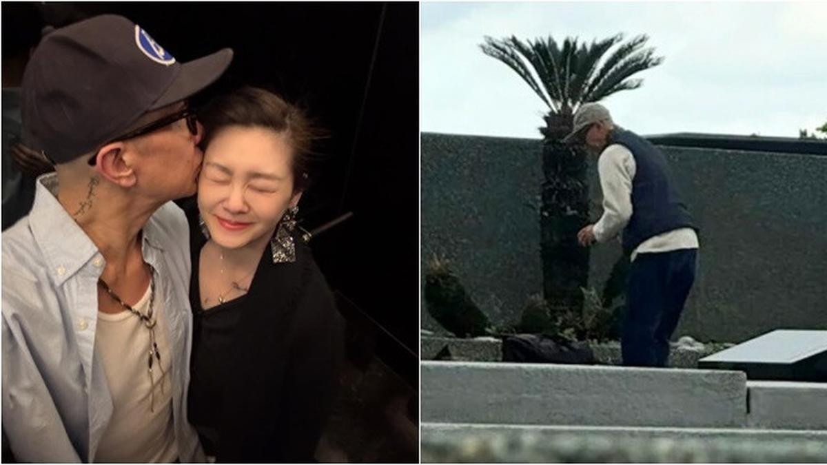 Potret DJ Koo Bersihkan Makam Barbie Hsu di Tahun Baru 2026, Warganet Terharu