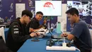 Pada saat berkunjung kesana, masih belum banyak wartawan yang menggunakan fasilitas di MPC. Maklum memang belum banyak awak media yang datang ke ajang SEA Games tersebut. (Bola.com/Abdul Aziz)