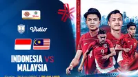 Nonton Live Streaming AFF U-23 2025: Indonesia vs Malaysia di Vidio Malam Ini