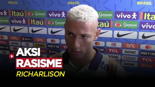 VIDEO: Komentar Richarlison Usai Mendapat Aksi Rasisme di Laga Brasil Vs Tunisia