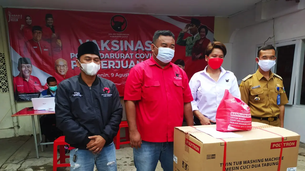 Ketua DPC PDIP Garut Yudha Puja Turnawan mengatakan kegiatan vaksinasi berhadiah ini merupakan bagian dari andil partai, untuk meningkatkan antusiasme warga melakukan vaksin covid-19.