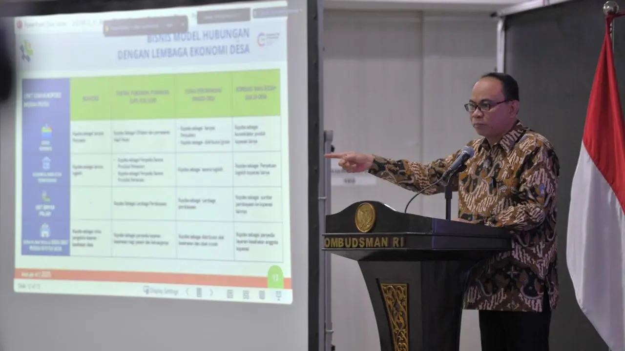 Menteri Koperasi (Menkop) Budi Arie Setiadi dalam Diskusi Tematik Ombudsman Republik Indonesia, di Jakarta, Kamis (12/6/2025). (Dok Kemenkop)