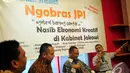 Suasana diskusi Ngobrol Bareng Santai (Ngobras) JPI dengan tema "Nasib Ekonomi Kreatif di Kabinet Jokowi", Jakarta, Jumat (14/11/2014) (Liputan6/Johan Tallo)