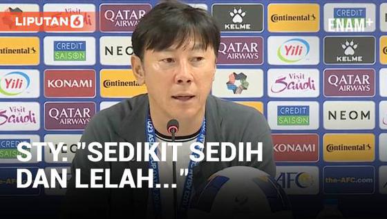 VIDEO: Curhat Shin Tae-yong Usai Singkirkan Korea Selatan di Piala Asia U23