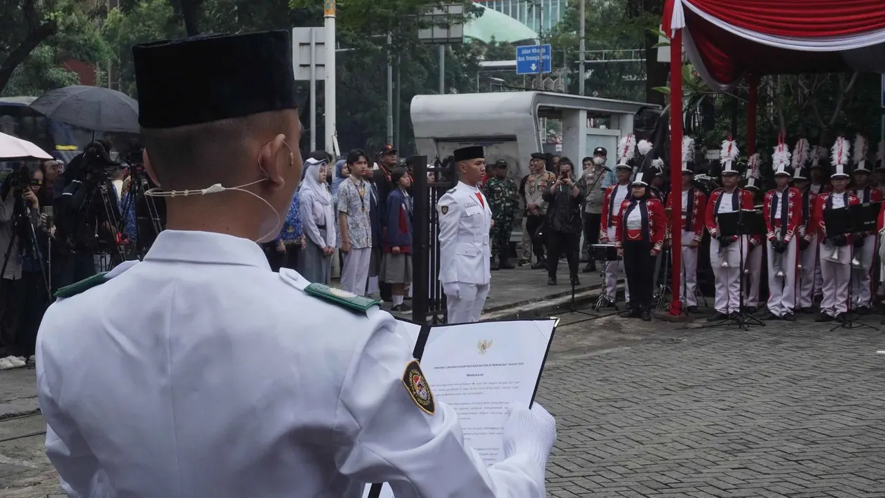 Menteri Kebudayaan Fadli Zon Pimpin Upacara Peringatan Hari Sumpah Pemuda Ke-97 di Museum Sumpah Pemuda