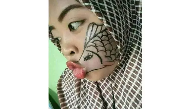 Bermodal Spidol, Kreasi Orang Ini Hasilnya Bak Tato Permanen