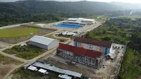 Kementerian PUPR membangun 15 rumah susun (rusun) dipersiapkan untuk sarana akomodasi pelaksanaanPekan Olahraga Nasional (PON) XX Tahun 2021 di Papua (dok: PUPR)