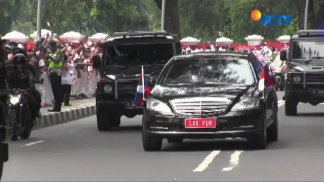 60 Tahun Hubungan Diplomatik, PM Laos Disambut Pelajar Kota Bogor
