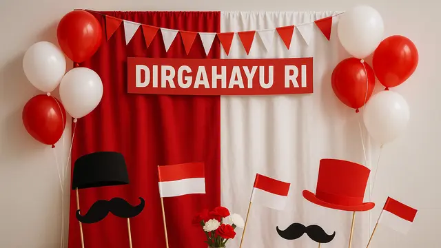 10 Ide Dekorasi 17 Agustus, Meriahkan Hari Kemerdekaan dengan Nuansa Merah Putih