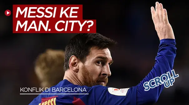 cover scroll up Lionel Messi