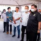 Menteri Perindustrian Agus Gumiwang Kartasasmita mendampingi Menteri Koordinator Bidang Perekonomian Airlangga Hartarto selaku Ketua Tim Percepatan Pengembangan KIT Batang.
dalam kunjungan kerjanya di KIT Batang, Jawa Tengah, dikutip Jumat (14/10/2022).