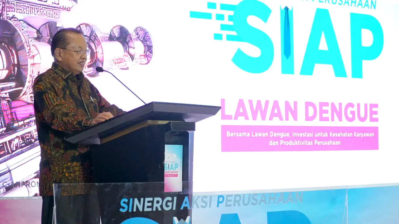 Ketua Koalisi Bersama Lawan Dengue (KOBAR), dr. H. Suir Syam, M.Kes, MMR (Foto: Aditya Eka Prawira/Liputan6.com)
