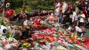 Ucapan belasungkawa langsung berdatangan dari berbagai kalangan setelah kabar meninggalnya Diogo Jota mencuat. (Paul BARKER/AFP)