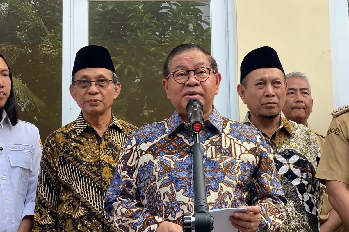 Pramono Anung di Pela Mampang, Jakarta Selatan, Selasa (21/7/2026).