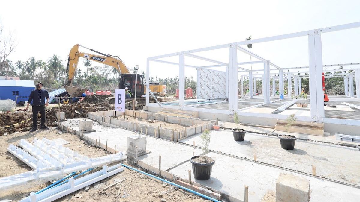 Satgas PRR Kebut Pembangunan Huntara Pascabencana Sumatera, Capai 81 Persen