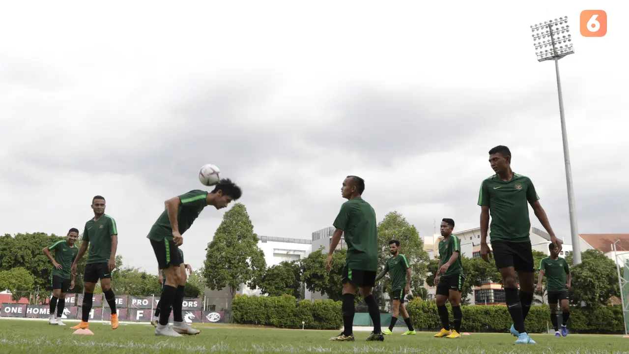 Latihan Timnas Indonesia
